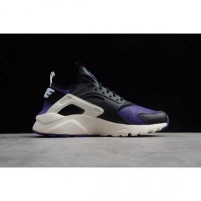 Nike Air Huarache Run Ultra Siyah / Mor Spor Ayakkabı Türkiye - EGHEUZZP